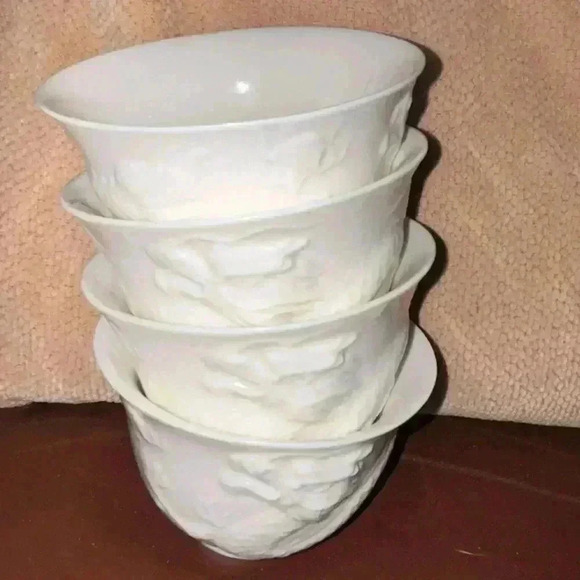 Teavana White‎ Dragon Tea Cups, Set of 4 - Picture 1 of 4